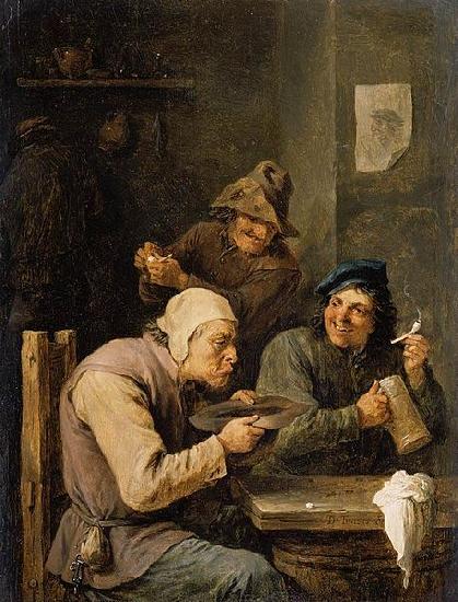 David Teniers the Younger The Hustle-Cap oil painting image